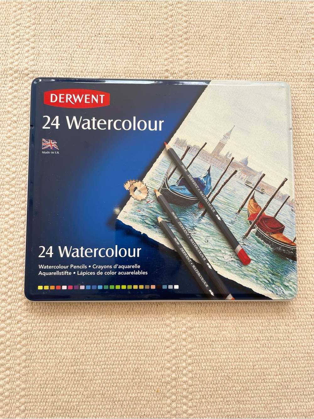 DERWENT Watercolour 24 - Made in UK Watercolour Pencils